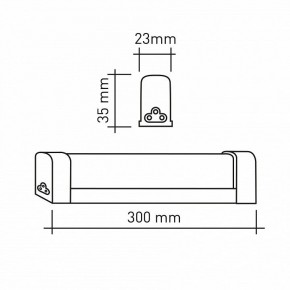 Накладной светильник Эра  LLED-04-0-40K-004 в Коротчаево - korotchaevo.ok-mebel.com | фото 6