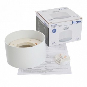 Накладной светильник Feron AL136 51126 в Коротчаево - korotchaevo.ok-mebel.com | фото 10