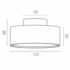 Накладной светильник Lightstar Acuto 215937 в Коротчаево - korotchaevo.ok-mebel.com | фото 3