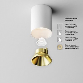 Накладной светильник Maytoni Alfa LED C064CL-8W3K-RD-WB в Коротчаево - korotchaevo.ok-mebel.com | фото 11