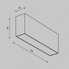 Накладной светильник Maytoni Basis C068CL-12W3-6K-W в Коротчаево - korotchaevo.ok-mebel.com | фото 4