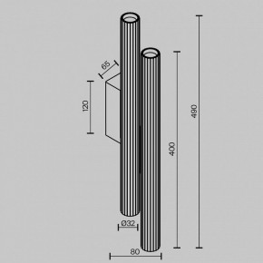 Накладной светильник Maytoni Calipso C082WL-24W2.7K-BS в Коротчаево - korotchaevo.ok-mebel.com | фото 4
