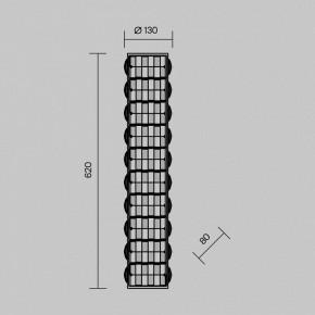 Накладной светильник Maytoni Castello MOD336WL-L35G3K в Коротчаево - korotchaevo.ok-mebel.com | фото 3