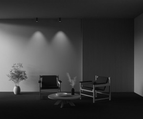 Накладной светильник Maytoni FOCUS LED C056CL-L12W2.7K-W-BS в Коротчаево - korotchaevo.ok-mebel.com | фото 6