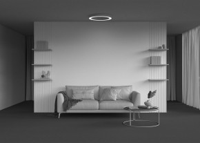 Накладной светильник Maytoni Lua C093CL-45W3K-W в Коротчаево - korotchaevo.ok-mebel.com | фото 7