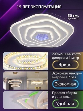 Накладной светильник Natali Kovaltseva PALACE LED LAMPS 81111/4C в Коротчаево - korotchaevo.ok-mebel.com | фото 4