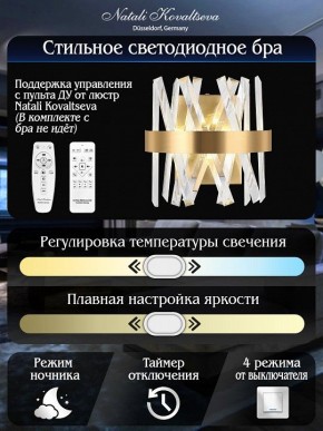Накладной светильник Natali Kovaltseva TIZIANO LED LAMPS 81113/1W в Коротчаево - korotchaevo.ok-mebel.com | фото 6
