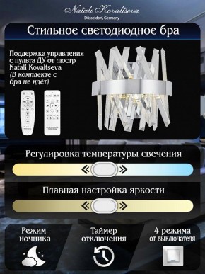 Накладной светильник Natali Kovaltseva TIZIANO LED LAMPS 81114/1W в Коротчаево - korotchaevo.ok-mebel.com | фото 5
