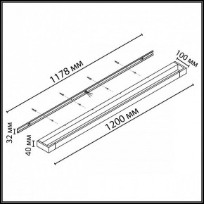 Накладной светильник Odeon Light ARNO 3887/36WL в Коротчаево - korotchaevo.ok-mebel.com | фото 4