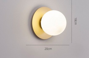 Накладной светильник TopDecor Ringo Ringo A1 33 в Коротчаево - korotchaevo.ok-mebel.com | фото 4