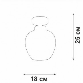 Накладной светильник Vitaluce V3034 V3034-8/1PL в Коротчаево - korotchaevo.ok-mebel.com | фото 3