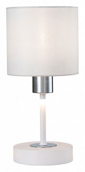 Настольная лампа декоративная Escada Denver 1109/1 White/Silver в Коротчаево - korotchaevo.ok-mebel.com | фото 4