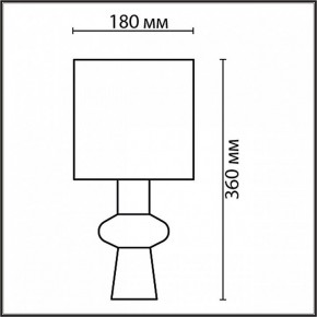 Настольная лампа декоративная Lumion Segi 8129/1Т в Коротчаево - korotchaevo.ok-mebel.com | фото 4