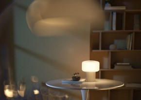 Настольная лампа декоративная Maytoni Omaggio MOD404TL-01BG в Коротчаево - korotchaevo.ok-mebel.com | фото 5
