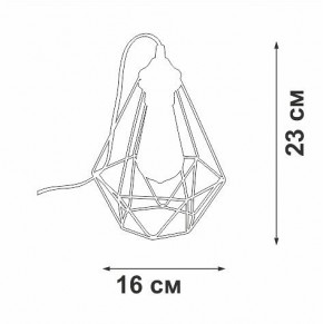 Настольная лампа декоративная Vitaluce V2803 V2803-1/1L в Коротчаево - korotchaevo.ok-mebel.com | фото 3