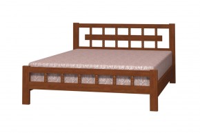 НАТАЛИ-5 Кровать из массива (Орех) в Коротчаево - korotchaevo.ok-mebel.com | фото 2