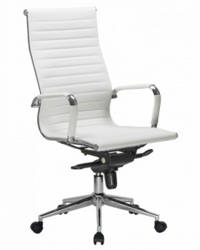Офисное кресло для руководителей DOBRIN CLARK LMR-101F белый в Коротчаево - korotchaevo.ok-mebel.com | фото