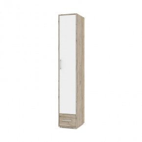 ОЛИВИЯ О12 Шкаф (дуб серый/белый) в Коротчаево - korotchaevo.ok-mebel.com | фото