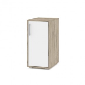 ОЛИВИЯ О61 Комод-тумба (дуб серый/белый) в Коротчаево - korotchaevo.ok-mebel.com | фото