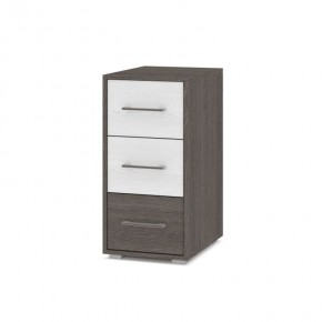 ОЛИВИЯ О62 Комод-тумба (анкор темный/анкор светлый) в Коротчаево - korotchaevo.ok-mebel.com | фото