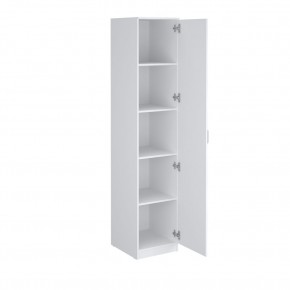 Пенал 450 Париж (Белый тиснение) в Коротчаево - korotchaevo.ok-mebel.com | фото 3