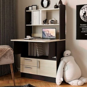 Письменный стол тумба Рокки (венге/лоредо) в Коротчаево - korotchaevo.ok-mebel.com | фото 2