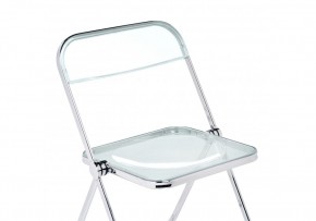Пластиковый стул Fold складной clear gray-blue в Коротчаево - korotchaevo.ok-mebel.com | фото 5