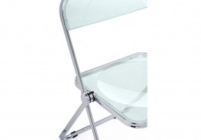 Пластиковый стул Fold складной clear gray-blue в Коротчаево - korotchaevo.ok-mebel.com | фото 7