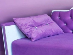 Подушка с 2-мя стразами для кровати ФЕЯ в Коротчаево - korotchaevo.ok-mebel.com | фото