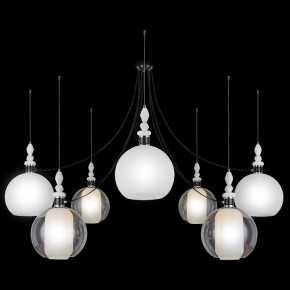Подвесная люстра 33 идеи M66TW PND182.07.17CH.003BL-M66TW в Коротчаево - korotchaevo.ok-mebel.com | фото 2