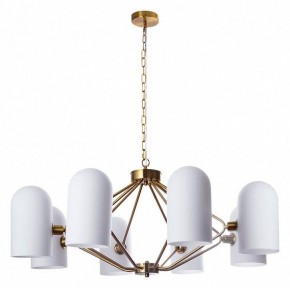 Подвесная люстра Arte Lamp Cassel A5454LM-8PB в Коротчаево - korotchaevo.ok-mebel.com | фото 2