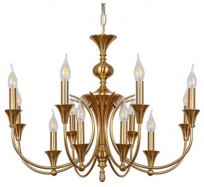 Подвесная люстра Arte Lamp Collinetta A4094LM-12PB в Коротчаево - korotchaevo.ok-mebel.com | фото
