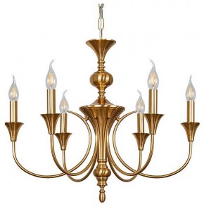 Подвесная люстра Arte Lamp Collinetta A4094LM-6PB в Коротчаево - korotchaevo.ok-mebel.com | фото