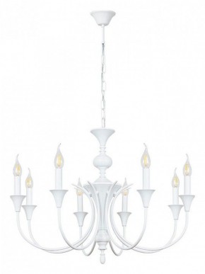 Подвесная люстра Arte Lamp Collinetta A4094LM-8WH в Коротчаево - korotchaevo.ok-mebel.com | фото 2