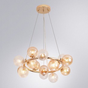 Подвесная люстра Arte Lamp Etereo A5261LM-15GO в Коротчаево - korotchaevo.ok-mebel.com | фото 3