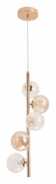 Подвесная люстра Arte Lamp Etereo A5261SP-5GO в Коротчаево - korotchaevo.ok-mebel.com | фото 2