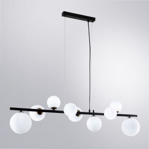 Подвесная люстра Arte Lamp Gemini A2243SP-9BK в Коротчаево - korotchaevo.ok-mebel.com | фото 3