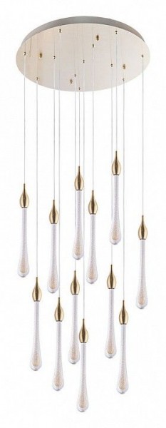 Подвесная люстра Arte Lamp Raindrop A1803LM-36PB в Коротчаево - korotchaevo.ok-mebel.com | фото