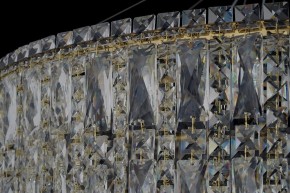 Подвесная люстра Arti Lampadari Ovindoli Gold Ovindoli L 1.5.80+40.100 G в Коротчаево - korotchaevo.ok-mebel.com | фото 4