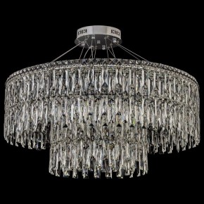 Подвесная люстра Arti Lampadari Ovindoli Nickel Ovindoli L 1.5.80+40.100 N в Коротчаево - korotchaevo.ok-mebel.com | фото 3