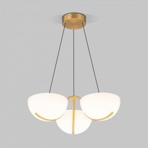 Подвесная люстра Eurosvet Emisfero 50083/3 LED золото в Коротчаево - korotchaevo.ok-mebel.com | фото 2