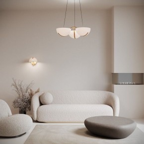 Подвесная люстра Eurosvet Emisfero 50083/3 LED золото в Коротчаево - korotchaevo.ok-mebel.com | фото 4