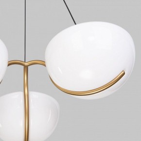 Подвесная люстра Eurosvet Emisfero 50083/3 LED золото в Коротчаево - korotchaevo.ok-mebel.com | фото 7