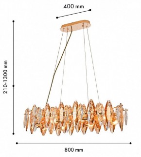 Подвесная люстра Favourite Glans 4719-8PC в Коротчаево - korotchaevo.ok-mebel.com | фото 4