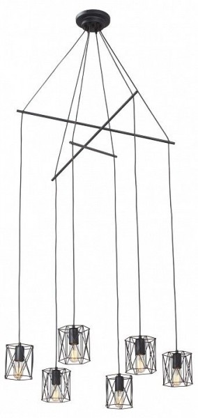 Подвесная люстра Vitaluce V3028 V3028-1/6S в Коротчаево - korotchaevo.ok-mebel.com | фото