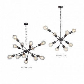 Подвесная люстра Vitaluce V4750 V4750-1/8 в Коротчаево - korotchaevo.ok-mebel.com | фото 3
