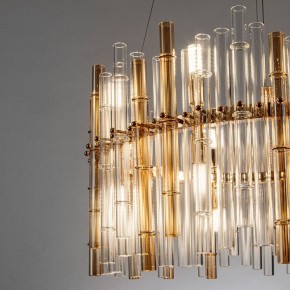 Подвесной светильник Arte Lamp Crystalla A4111LM-16GO в Коротчаево - korotchaevo.ok-mebel.com | фото 3