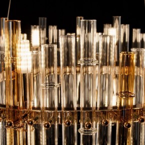 Подвесной светильник Arte Lamp Crystalla A4111LM-16GO в Коротчаево - korotchaevo.ok-mebel.com | фото 6