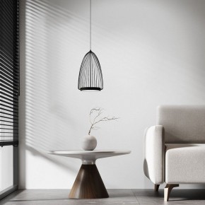 Подвесной светильник Eurosvet Comodita 40009/1 LED черный в Коротчаево - korotchaevo.ok-mebel.com | фото 4