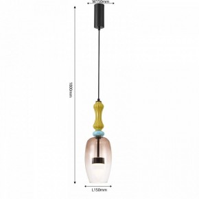 Подвесной светильник Favourite Dolci 4463-1P в Коротчаево - korotchaevo.ok-mebel.com | фото 5